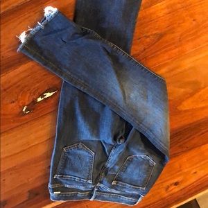 Mother jeans/ rascal ankle snippet (28)